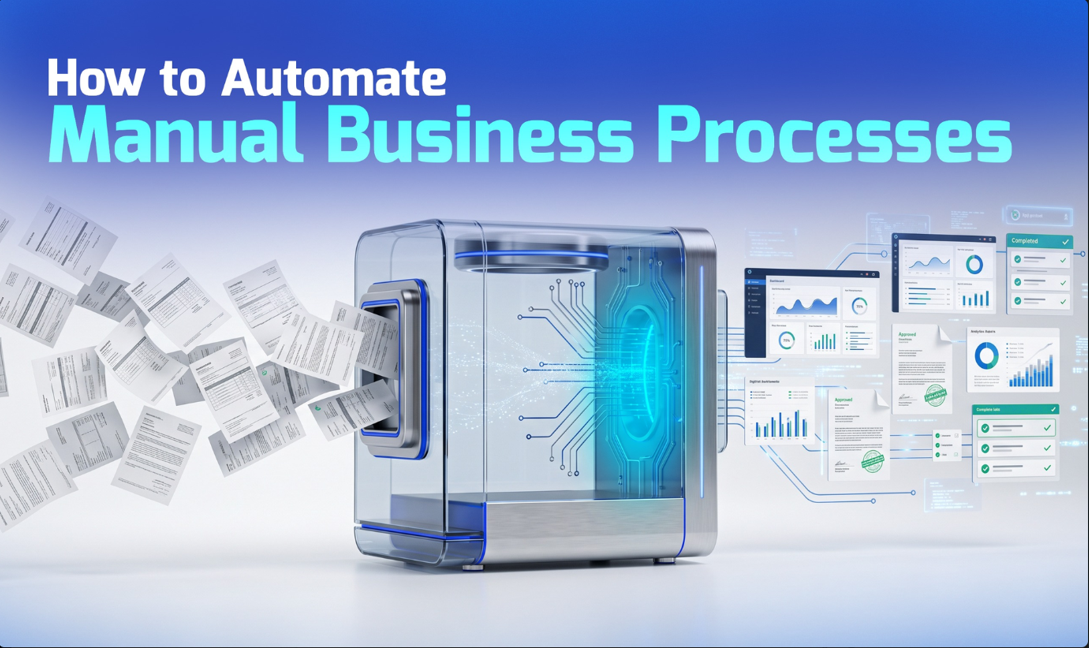 A Complete Guide on How to Automate Manual Business Processes