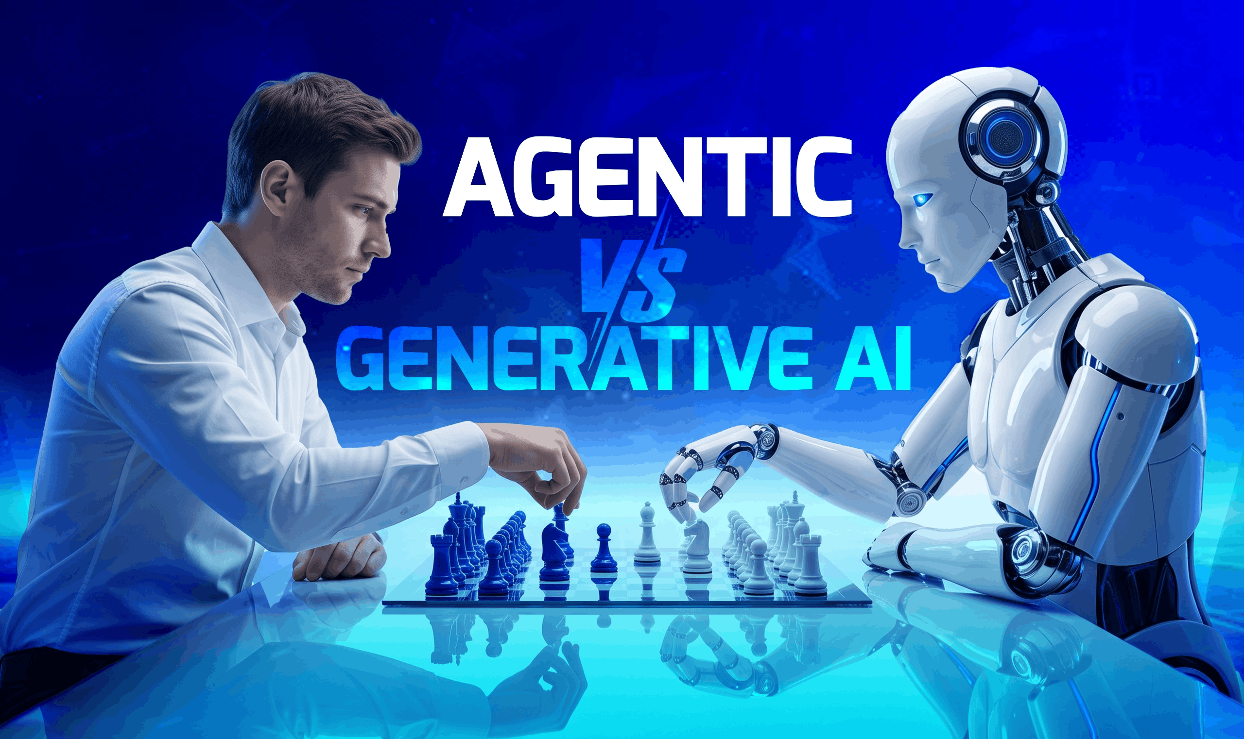 Agentic AI vs Generative AI: The Real Difference